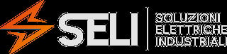 SELI Soluzioni Elettriche Industriali logo with orange lightning bolt icon