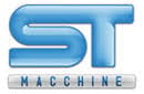 ST Machine logo with blue S and T letters above gray text reading MACHINE